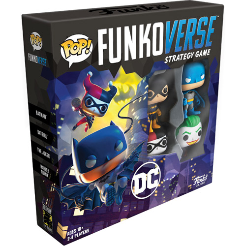 Funkoverse Strategy Game DC Comics 100 4-Pack 6490₽
