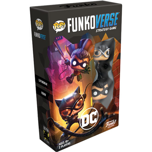 Funkoverse Strategy Game DC Comics 101 2-Pack Catwoman - Robin 4190₽