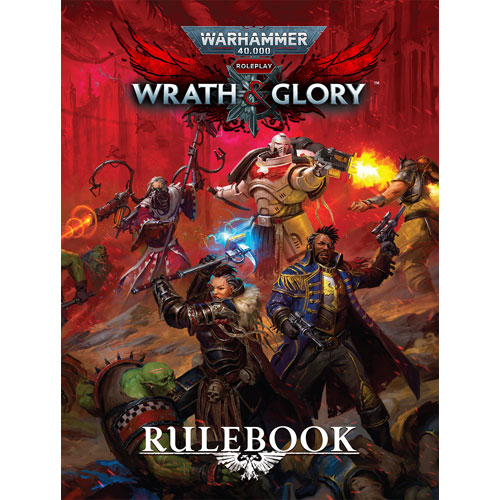 Warhammer 40K Wrath - Glory RPG Сборник правил в твердом переплете 9090₽
