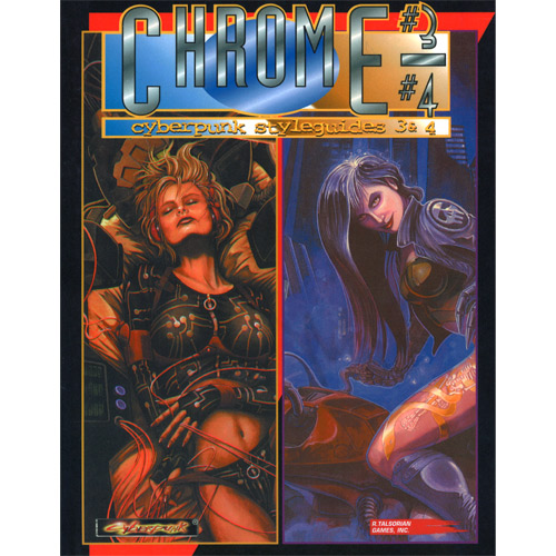 RPG в стиле киберпанк 2020: Chromebook 3 и 4 (в мягком переплете)