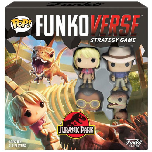 Funkoverse Strategy Game Jurassic Park 100 4-Pack 6490₽