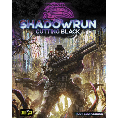 Shadowrun 6E RPG Режущий черный в твердом переплете 6890₽