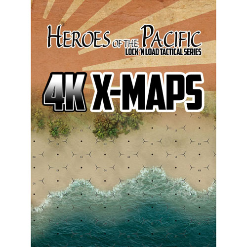 Lock 'n Load Tactical: Heroes of the Pacific 4K X-Maps