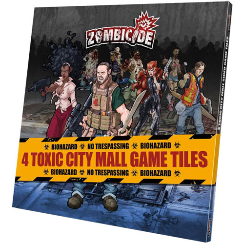 Zombicide: Toxic City Mall Game Tiles (4)