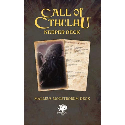 Call of Cthulhu 7E RPG Колода хранителей - Malleus Monstrorum 2290₽