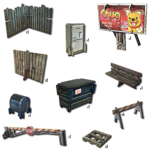 Боевые системы на местности Городские уличные аксессуары II 1790₽