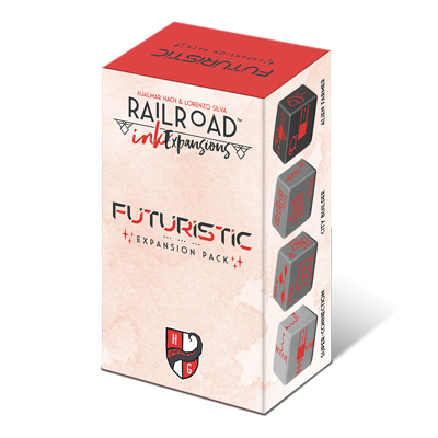 Railroad Ink Challenge Futuristic Expansion 1890₽