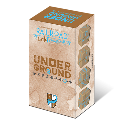 Railroad Ink Challenge Underground Expansion 1890₽