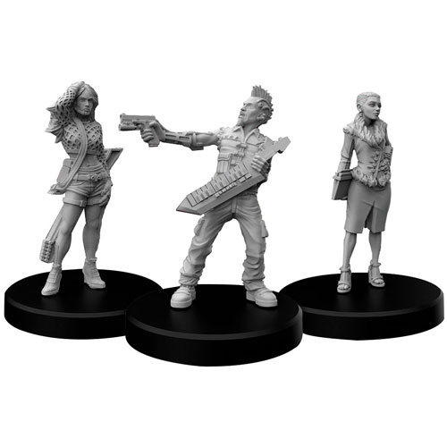 Киберпанковская красная ролевая игра миниатюры - Rockerboys A 3190₽