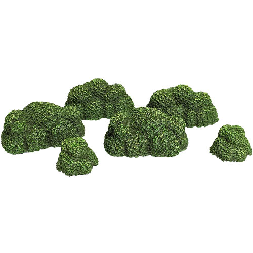 Нарисованный чудовищем пейзаж Пышные зеленые кусты 3990₽