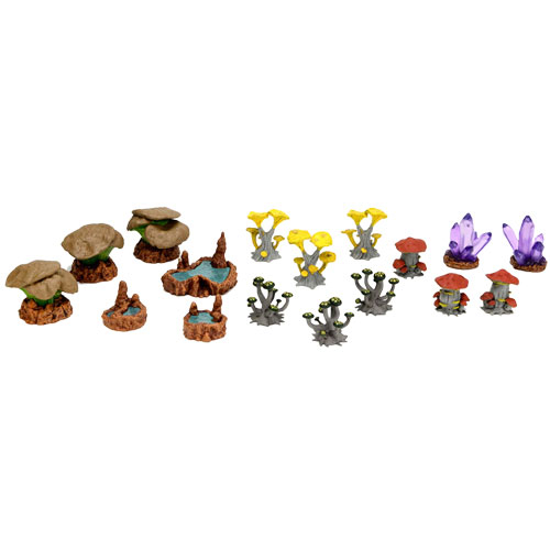 Колдовские плитки: Пещеры - Грибы и бассейны