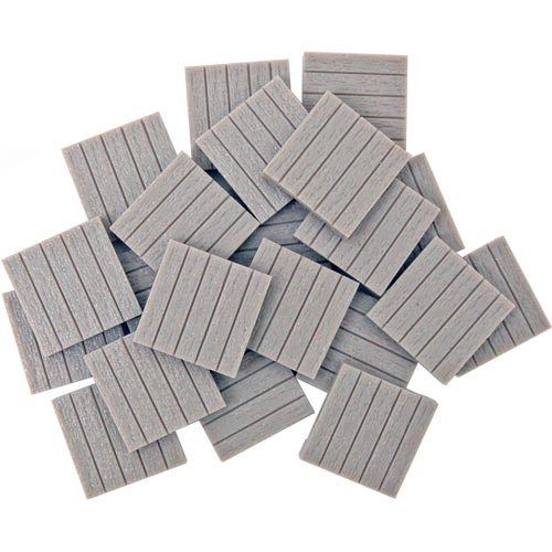 Местность для приключений монстров: Неокрашенные деревянные доски (50)