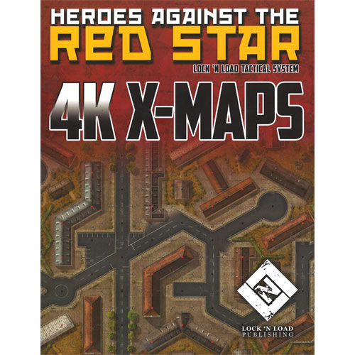 Lock 'n Load Tactical: Heroes Against the Red Star - 4K X-Maps