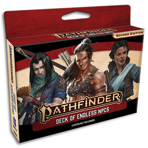Pathfinder 2E RPG Колода бесконечных неигровых персонажей 3590₽