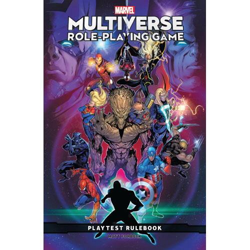 Marvel Multiverse RPG: Playtest Rulebook (Coello Cover)