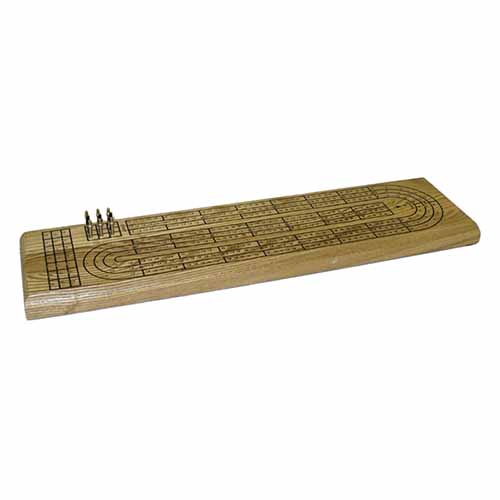 Cribbage: Three-Player Wood Board (Clearance)