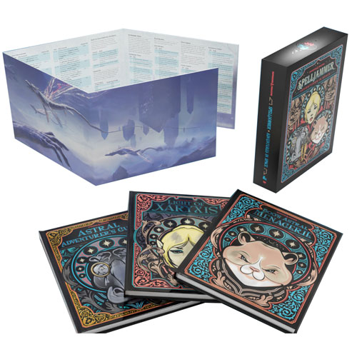 Коллекция кампаний D-D 5E RPG Spelljammer - Приключения в космосе Альтернативная обложка 11390₽