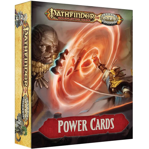 Pathfinder for Savage Worlds RPG Power Cards 2290₽