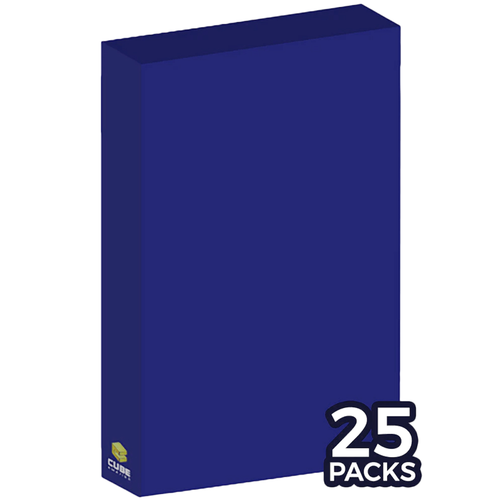 Кубические фигурки: Синие (набор из 25 штук)