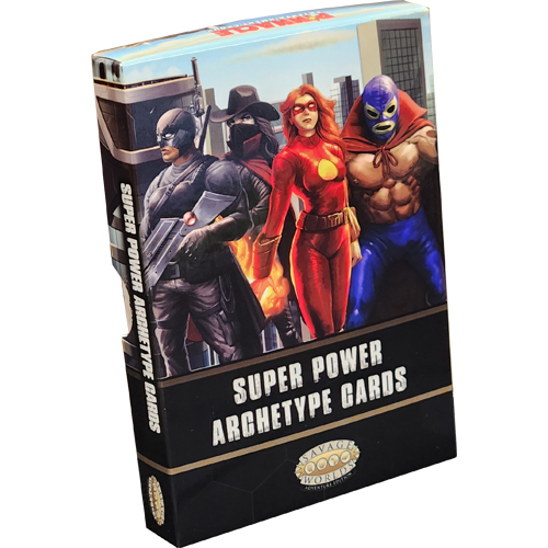 Savage Worlds RPG: Super Powers - Archetype Cards Boxed Set
