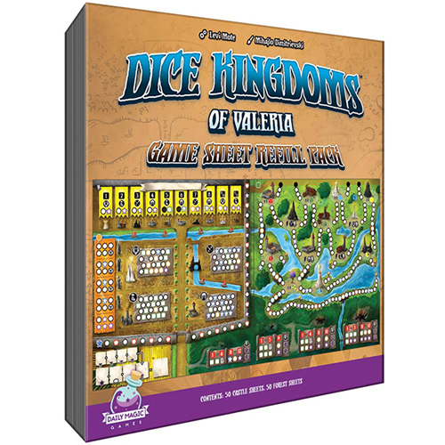 Dice Kingdoms of Valeria Game Sheet Refill Pack 2290₽