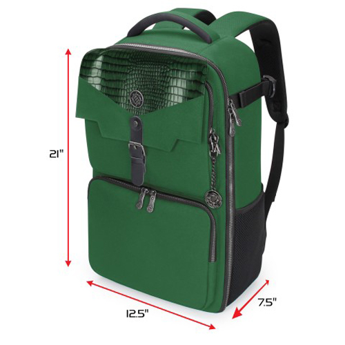 ENHANCE Card Storage Backpack: Green (Collector's Edition) (Clearance)
