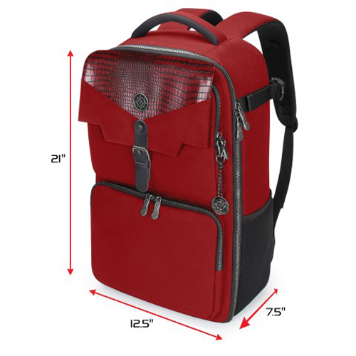 ENHANCE Card Storage Backpack: Red (Collector's Edition) (Clearance)