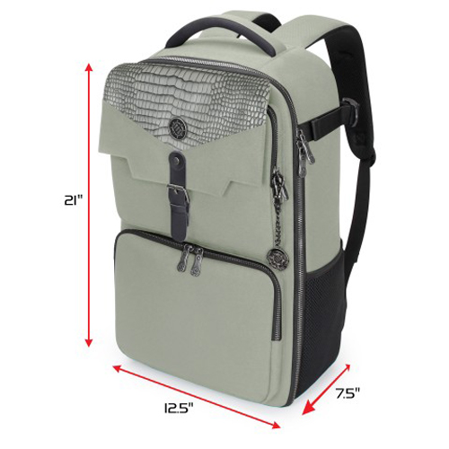 ENHANCE Card Storage Backpack: Silver (Collector's Edition) (Clearance)