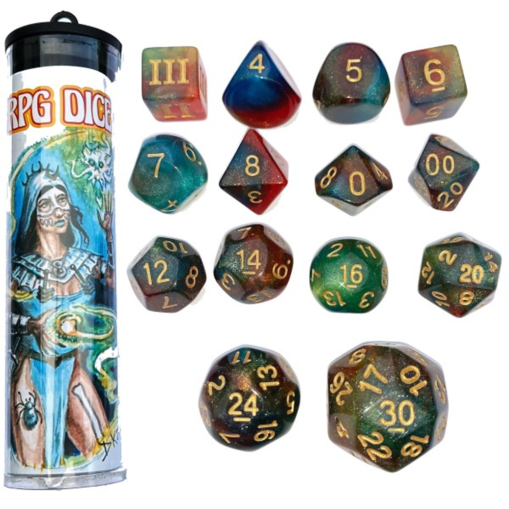 Классические кости для обхода подземелий: Пылинки меркуриальных магов (14)