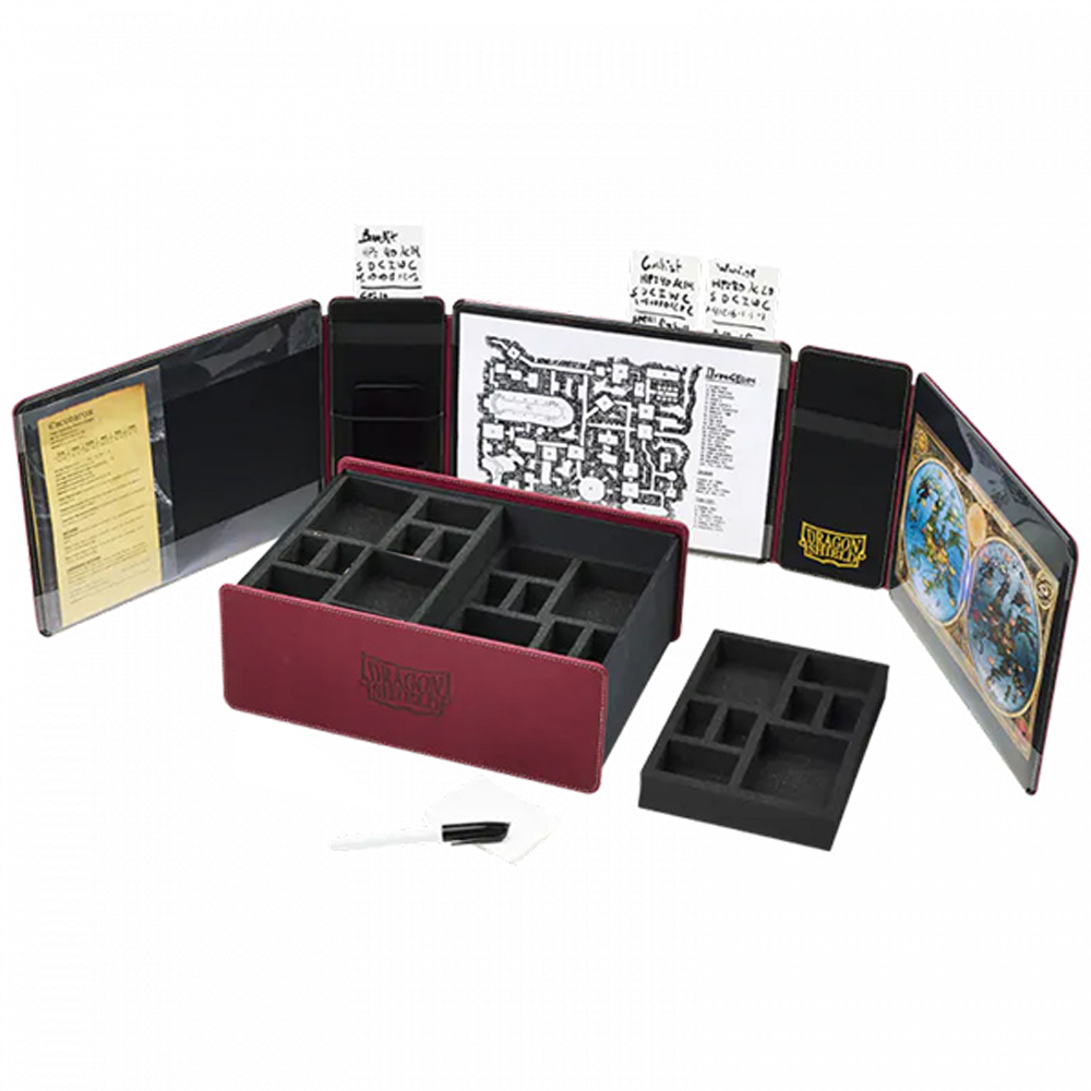 Аксессуары для RPG Dragon Shield: Компаньон Game Master - Кроваво-красный