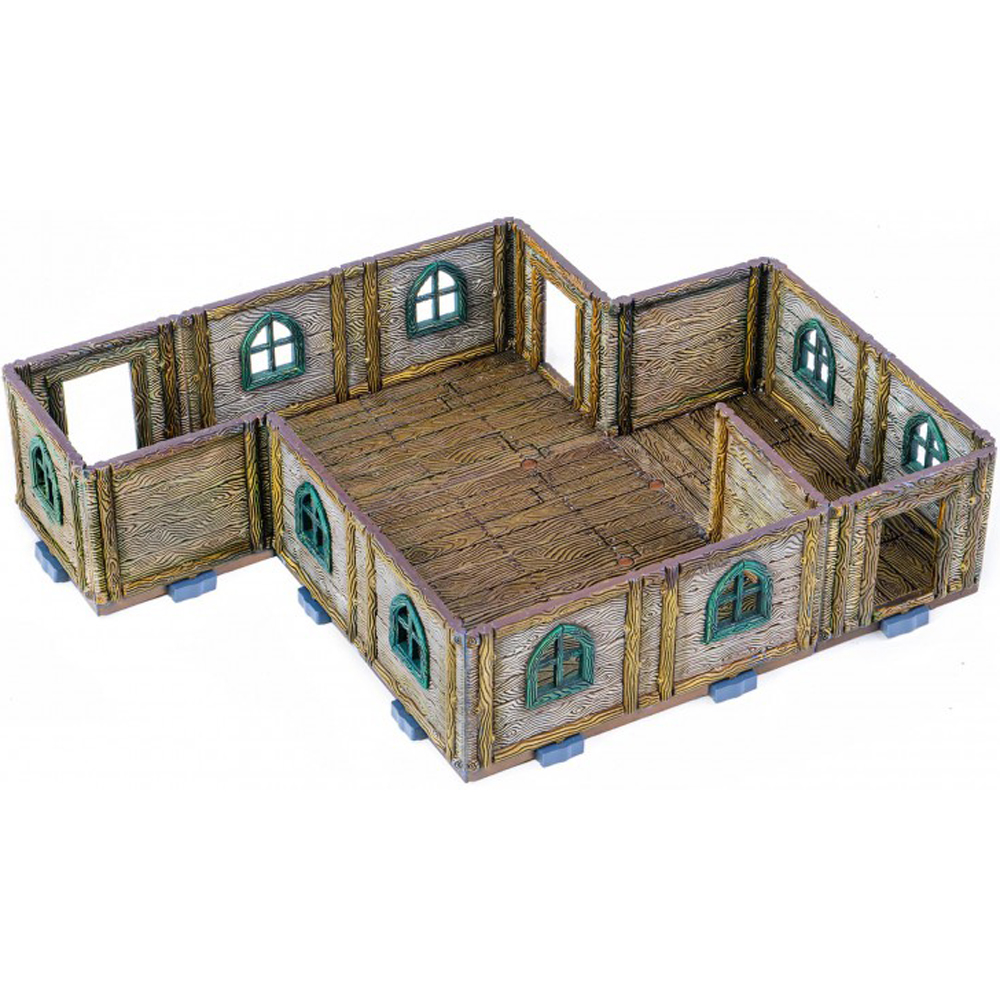 Подземелья и лазеры: Деревянный коттедж