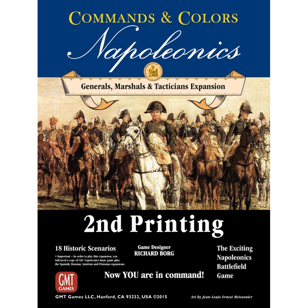 Commands - Colors Napoleonics - Generals Marshals - Tacticians Expansion 2nd Printing 10690₽