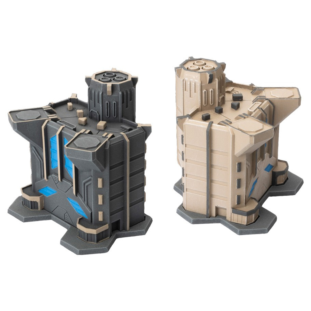 Поле битвы в коробке: HexTech W1 - Корпоративный офис (2)