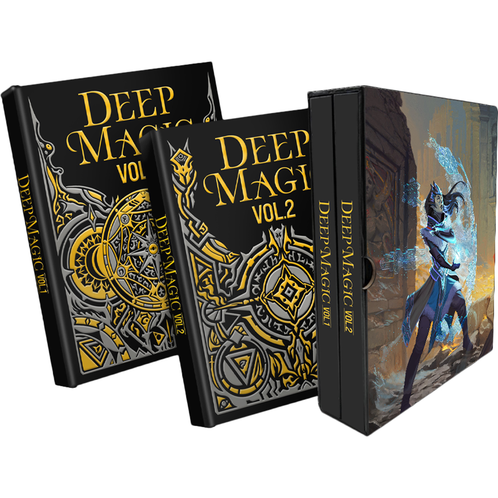 Подарочный набор Deep Magic Vol 1 и 2 ограниченной серии совместим с D - D 5E 24390₽