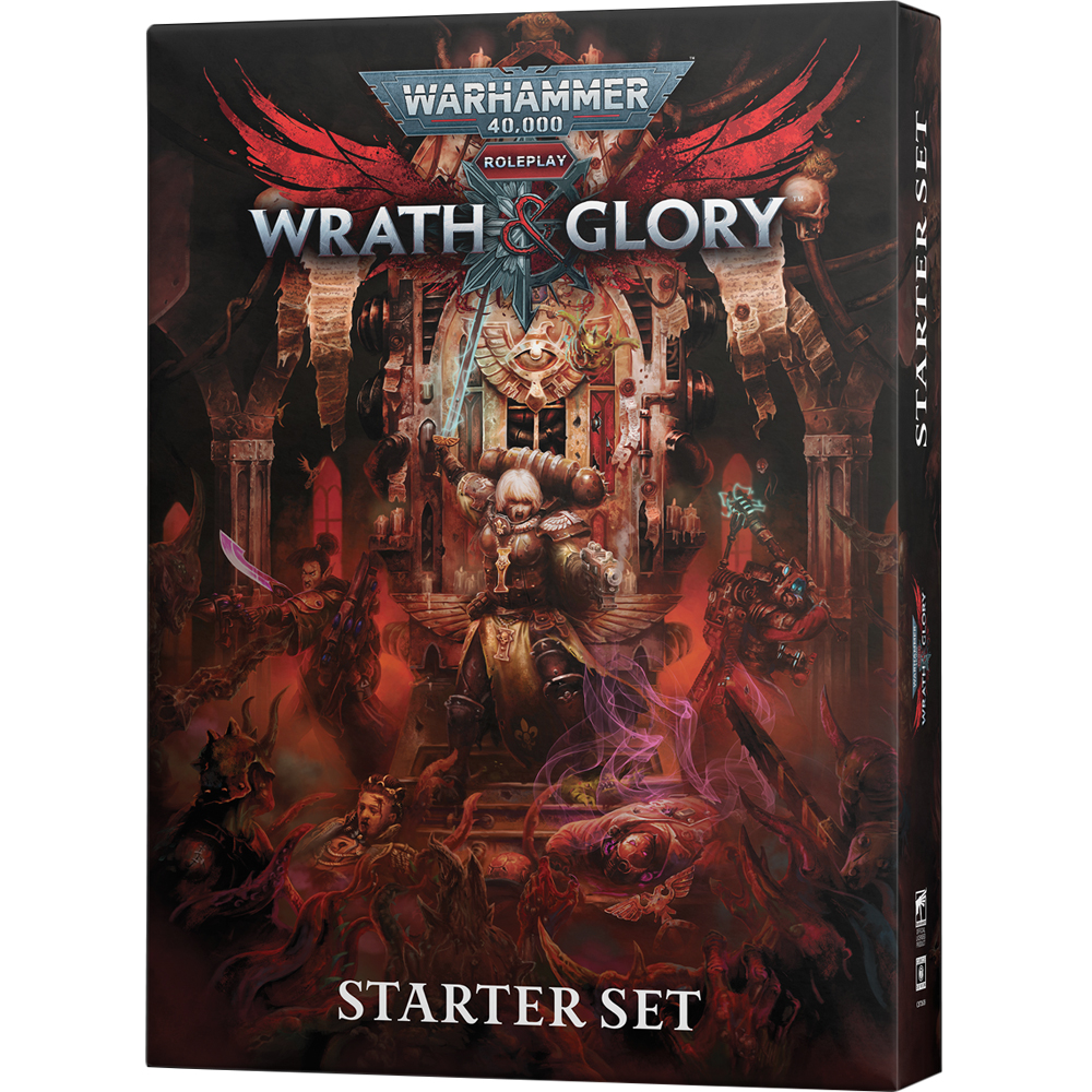 Warhammer 40K Wrath - Glory RPG Стартовый набор 6090₽