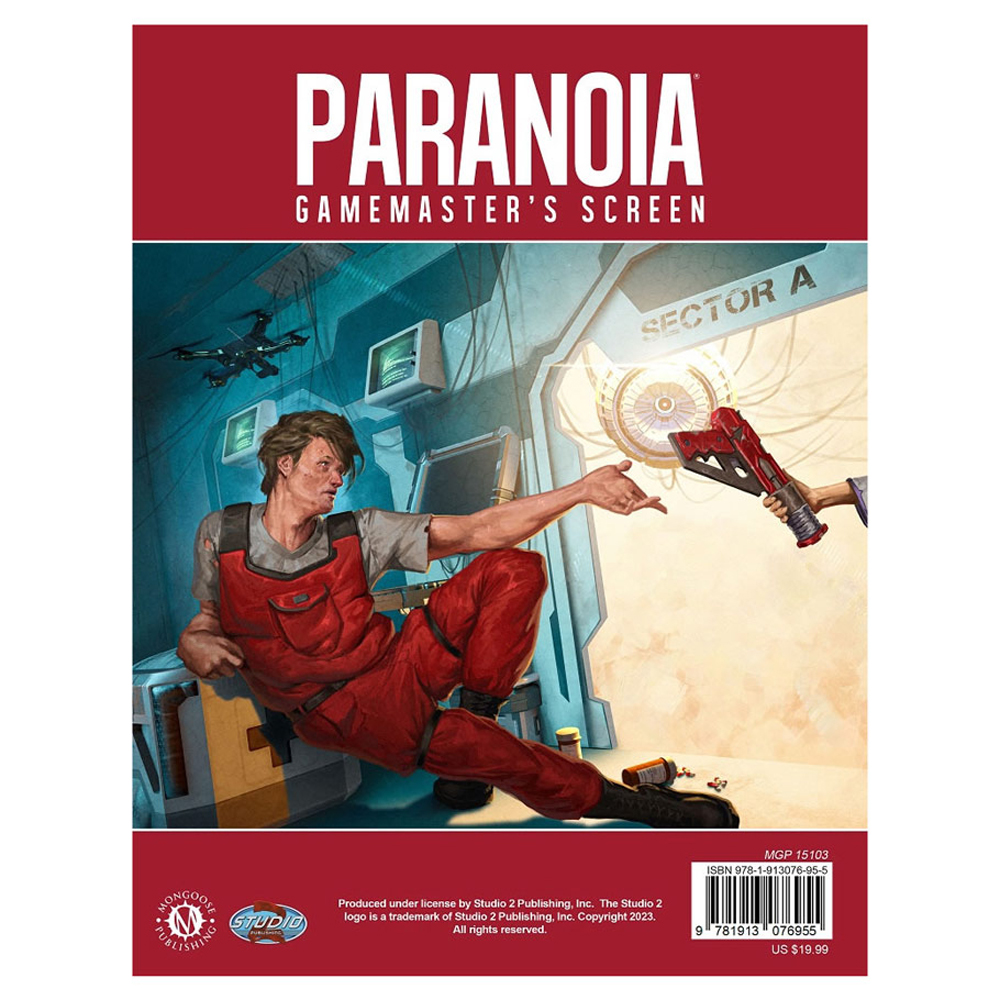 Paranoia RPG: Экран гейммастера