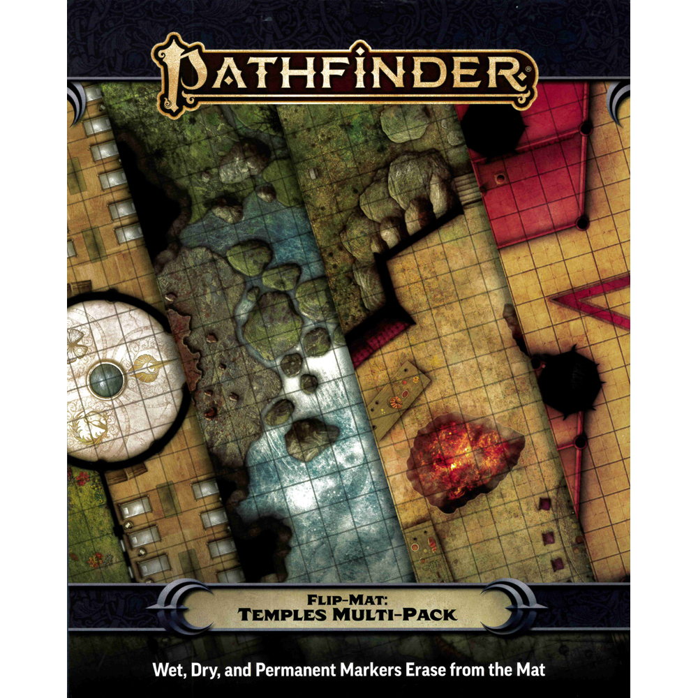 Pathfinder 2E RPG Мультипакет с откидным ковриком и храмами 3990₽