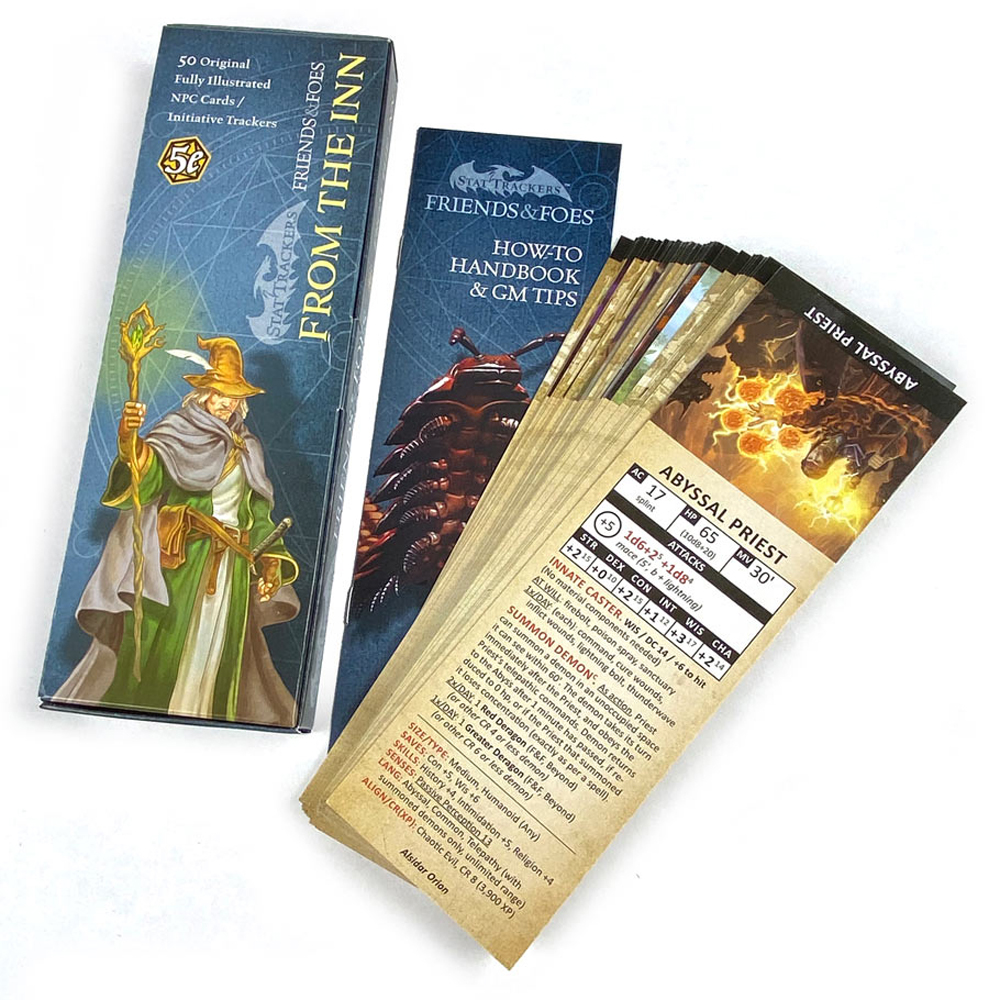 Отслеживание характеристик 5E: Друзья и враги - Из гостиницы (Проверка)