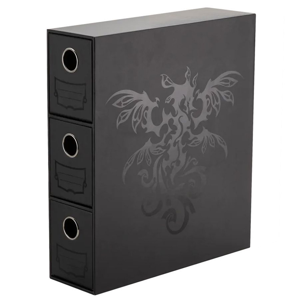 Dragon Shields Fortress Card Drawers - Black 6490₽