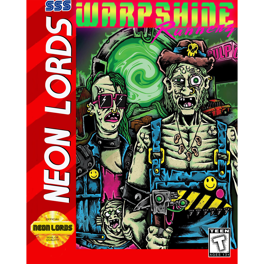 Neon Lords of the Toxic Wasteland RPG: Warpshine Runnerz (Clearance)