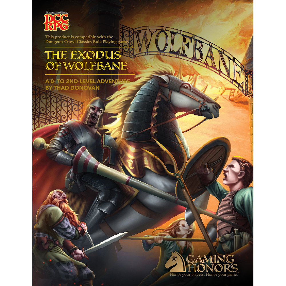 The Exodus of Wolfbane (Dungeon Crawl Classics Compatible) (Clearance)