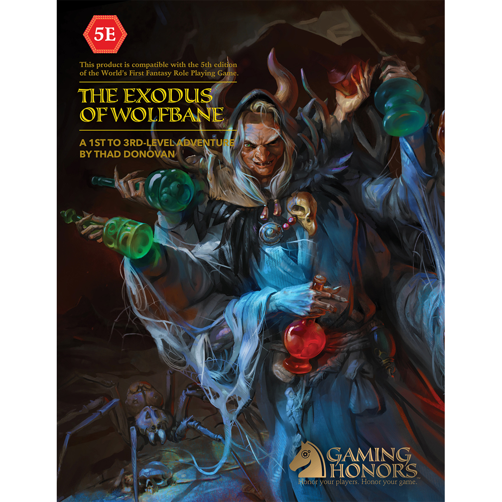 The Exodus of Wolfbane (D-D 5E Compatible) (Clearance)
