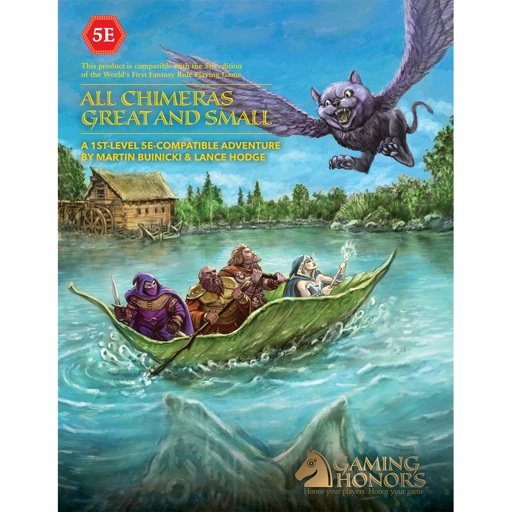 All Chimeras Great - Small (D-D 5E Compatible) (Clearance)
