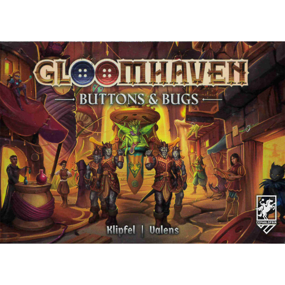 Gloomhaven Buttons - Bugs 3790₽