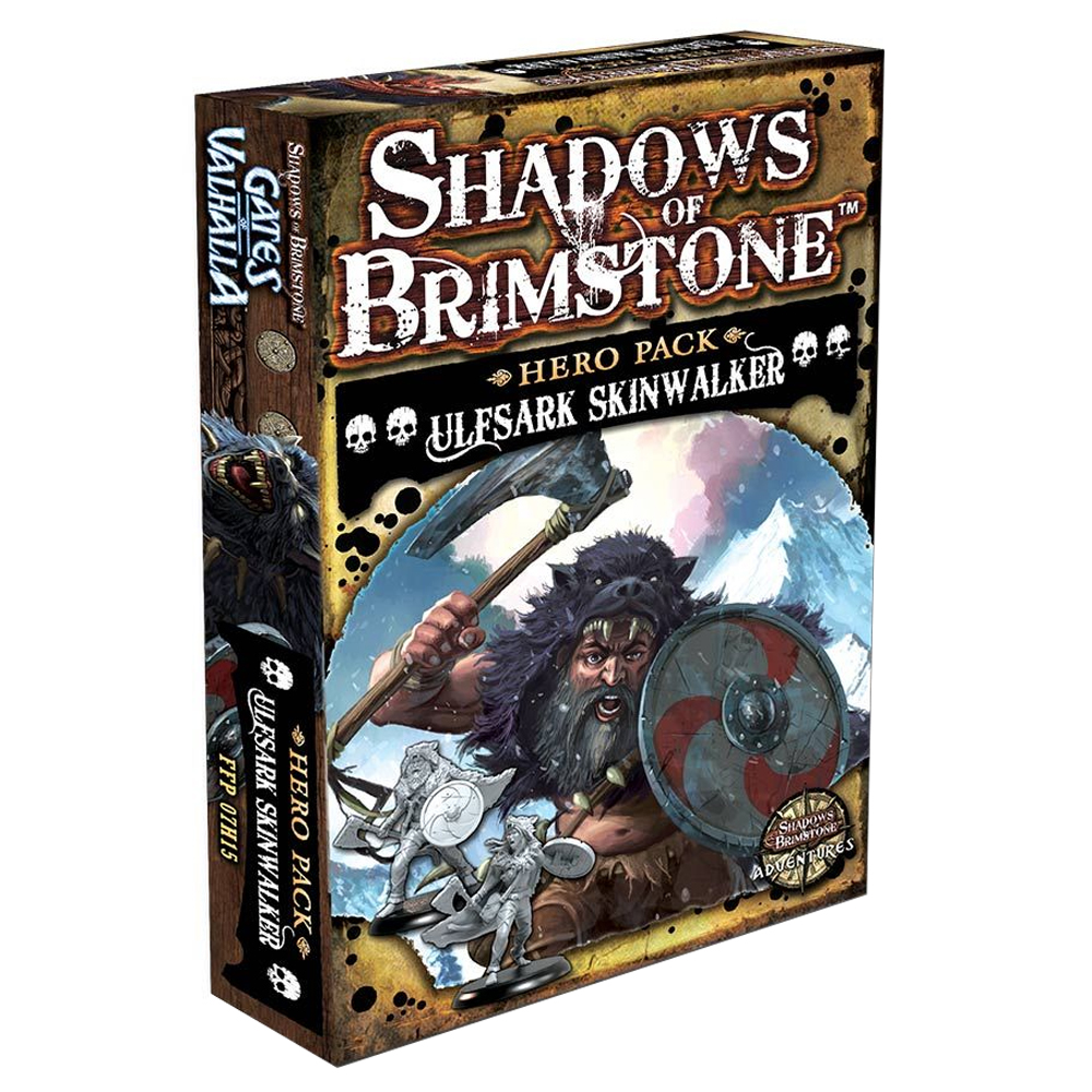 Shadows of Brimstone: Gates of Valhalla: Hero Pack - Ulfsark Skinwalker