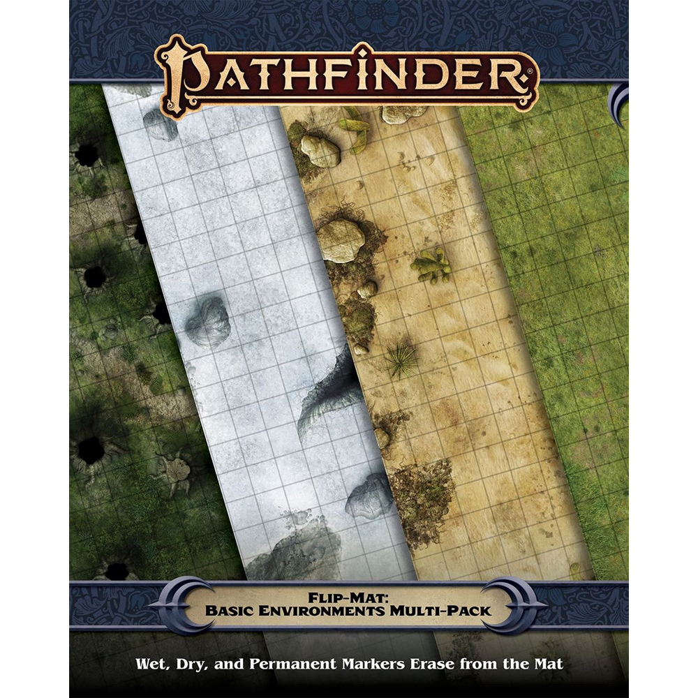 Pathfinder 2E RPG Flip-Mat - Набор базовых окружений 4390₽