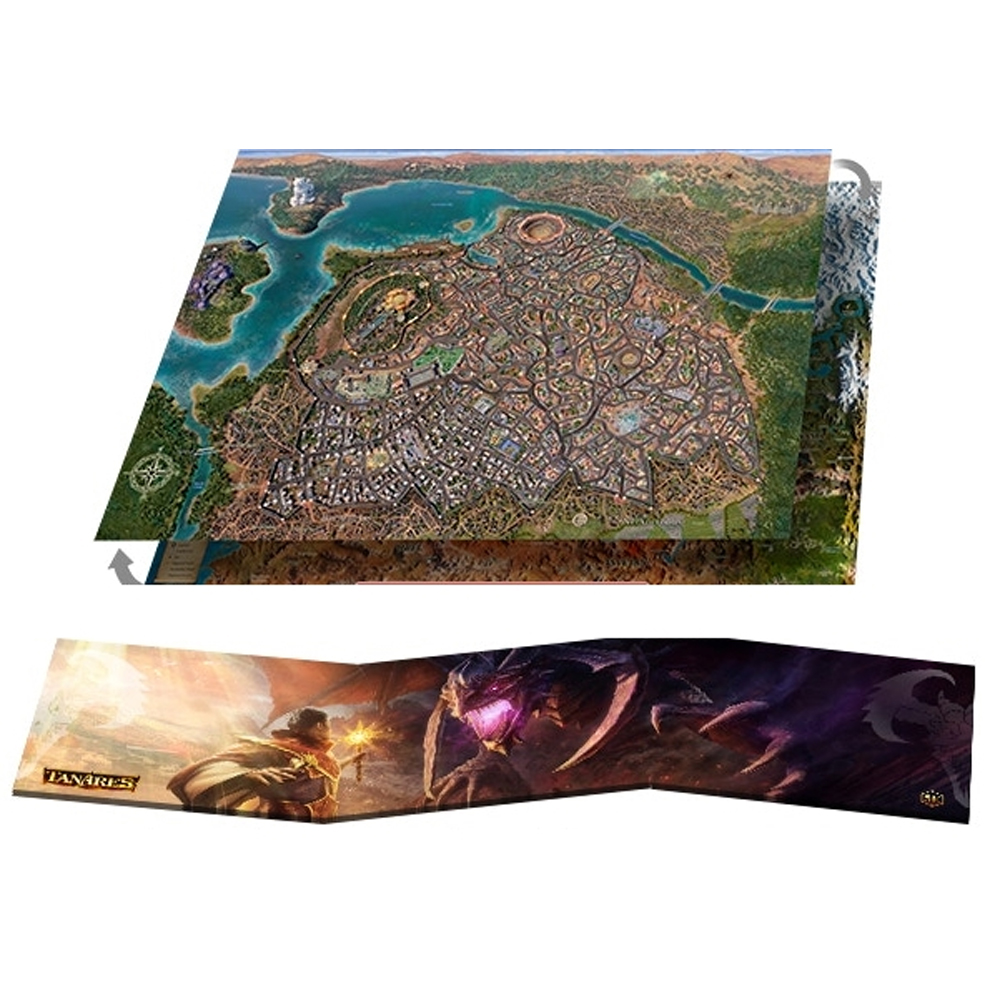 Tanares RPG for 5E: Map - GM Screen (Clearance)