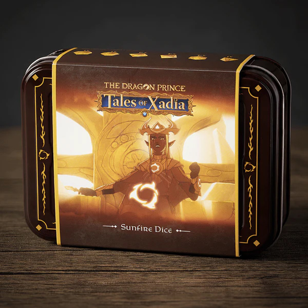 Tales of Xadia: The Dragon Prince RPG - Набор кубиков Sunfire