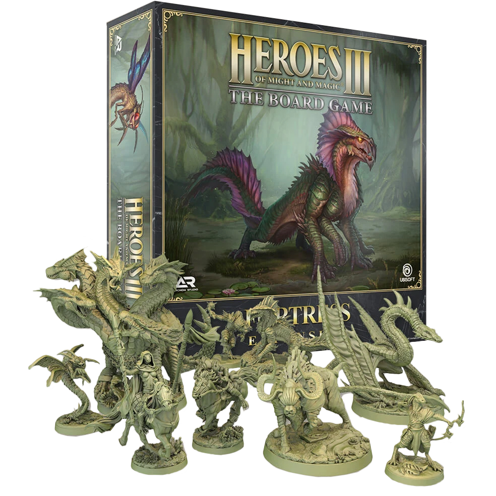 Heroes of Might - Magic III The Board Game - Fortress Expansion Preorder 9490₽