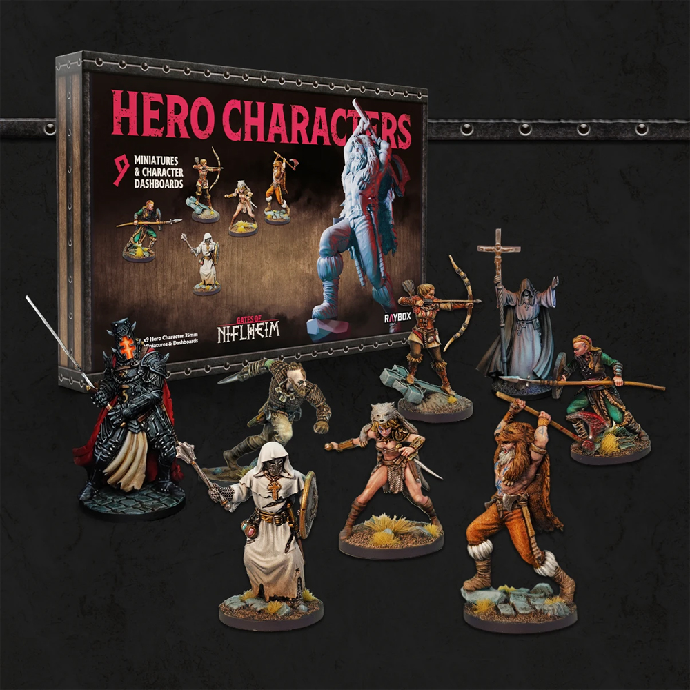 Gates of Niflheim Hero Characters Miniatures Set Preorder 6690₽